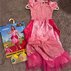 Nintendo Super Mario Princess Peach Costume - Pink